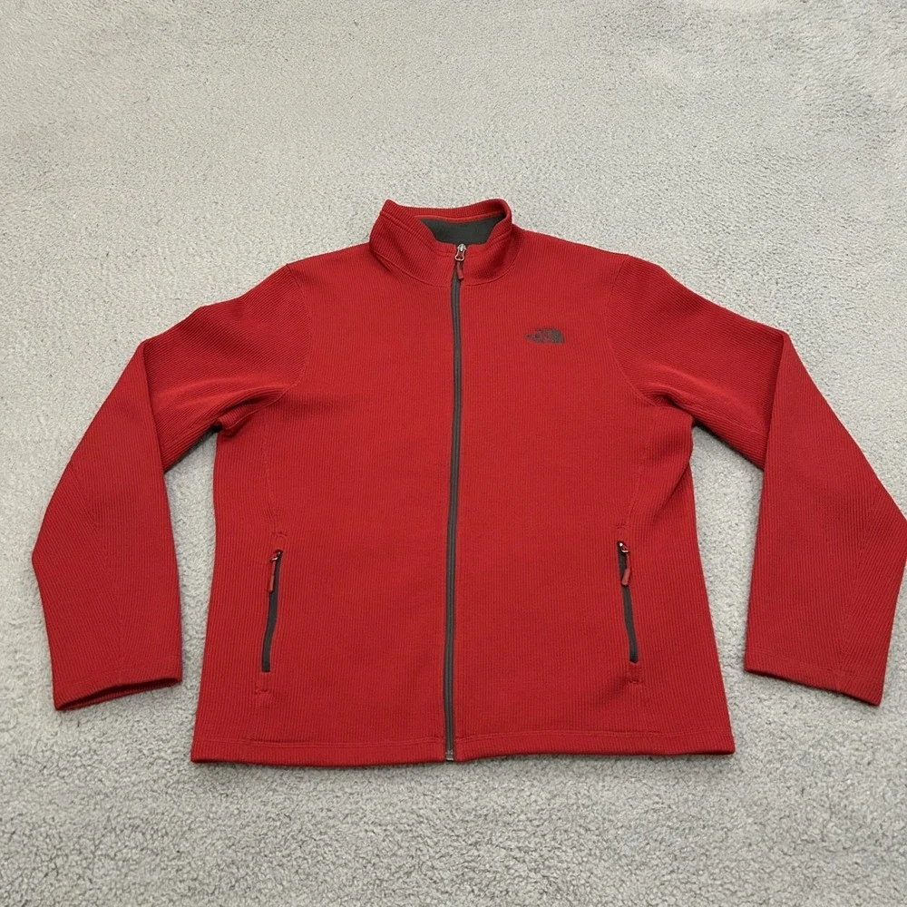 The North Face Jacket Mens Large Red Freedom Stretch Triclimate Ribbed Gorpcore